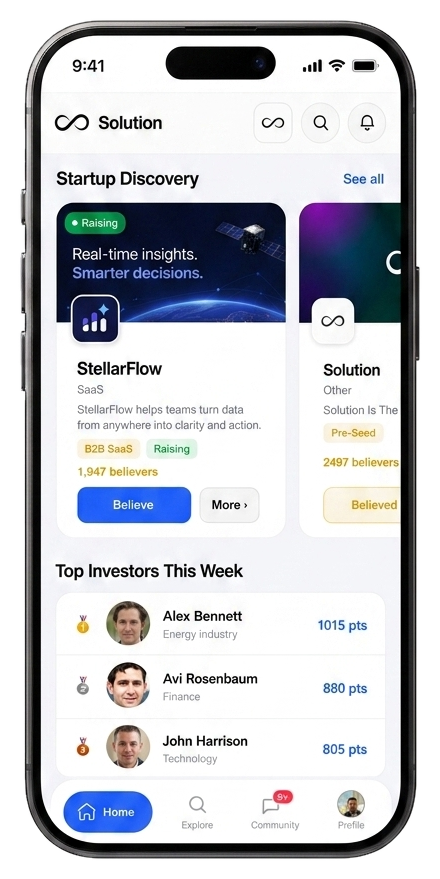 Marketplace and requests in the Solution app